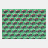 Pagaie Sur Voiture Classique Conception - Papier E (Devant 3)