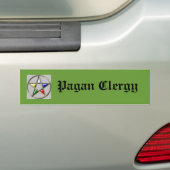 Pagan Clergy Bumpersticker (Op auto)
