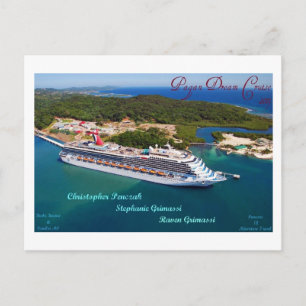 Pagan Dream Cruise Cozumel PC Briefkaart