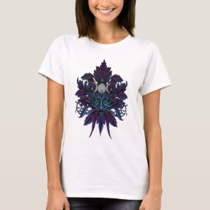 Pagan Green Man Triple Moon Wiccan God T-shirt