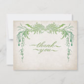 Pagan Handfasting Wedding Bedankkaart (Voorkant)