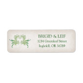 Pagan Handfasting Wedding Etiket (Voorkant)