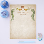 Pagan Handfasting Wedding Flyer (Enkel)