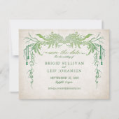 Pagan Handfasting Wedding Save The Date (Voorkant)