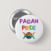 Pagan Pride Ronde Button 5,7 Cm (Voorkant /achterkant)