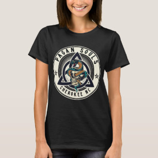 Pagan Souls Cherokee Logo S-Sleeve T-Shirt Dames L