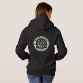 Pagan Souls Oconee Logo Sweat à Capuche Femmes LG (Dos entier)