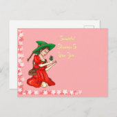 Pagan Spring Groeten Briefkaart (Voorkant / Achterkant)