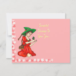 Pagan Spring Groeten Briefkaart