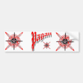 Pagan Star Bumpersticker (Voorkant)