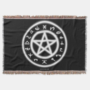Pagan Symbol Blanket Deken