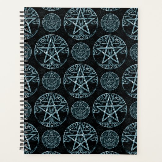 Pagan Symbols Wicca Planner (Voorkant)