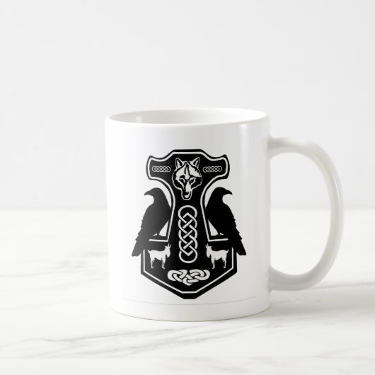 Pagan Thor's Hammer met Raven Mok (Rechts)