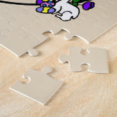 Pagan Wicca Wheel van het Jaar Legpuzzel (Zijkant)