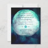 Pagan Wiccan Blauwgroen Moon Gothic Handfasting In (Voorkant)