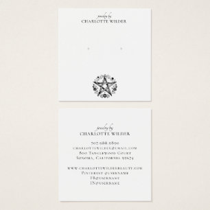 Pagan Wiccan Pentacle Bijoux oreille