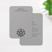 Pagan Wiccan Pentacle Sieraden Oorbel Grijs Visitekaartje (Bureau)