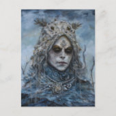 Pagan Winter Goddess Briefkaart (Voorkant)