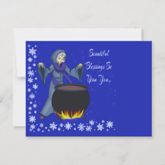 Pagan Winter Groeten Briefkaart