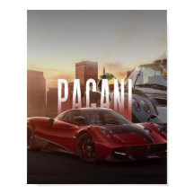 Pagani Supercars Stadslandschap