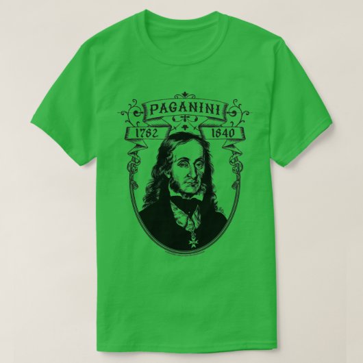 Paganini T-shirt (Design voorkant)