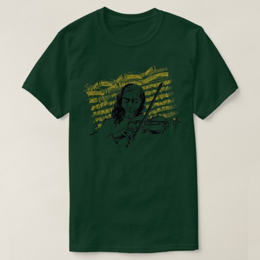 Paganini v t-shirt (Design voorkant)