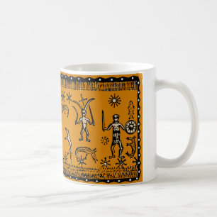 Paganistische rituele ceremonie koffiemok