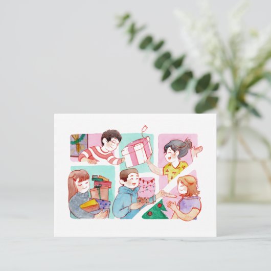 Pagdiriwang/ Celebrate- DNM Briefkaarten (Staand voorkant)