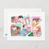 Pagdiriwang/ Celebrate- DNM Briefkaarten (Voorkant / Achterkant)