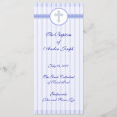 Page 1/5 Programme de baptême des églises orthodox (Devant)