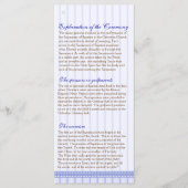 Page 2/5 Programme de baptême des églises orthodox (Devant)