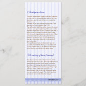 Page 4/5 Programme de baptême des églises orthodox (Dos)