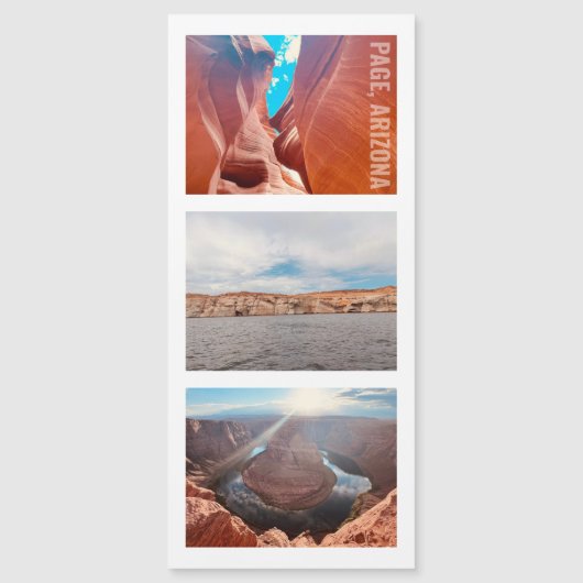Page Arizona Antelope Canyon Horseshoe Bend Magnet (Devant)