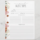 Page Classeur de la recette Fête des mariées de fl (Dos)