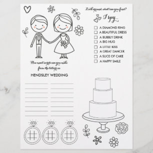 Page Coloration et activité mariage