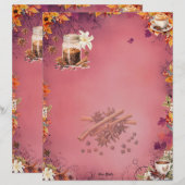 Page complète Recette de sucre et d'épices (Devant / Derrière)