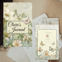 Page Cottage Chic Fleur sauvage Classeur
