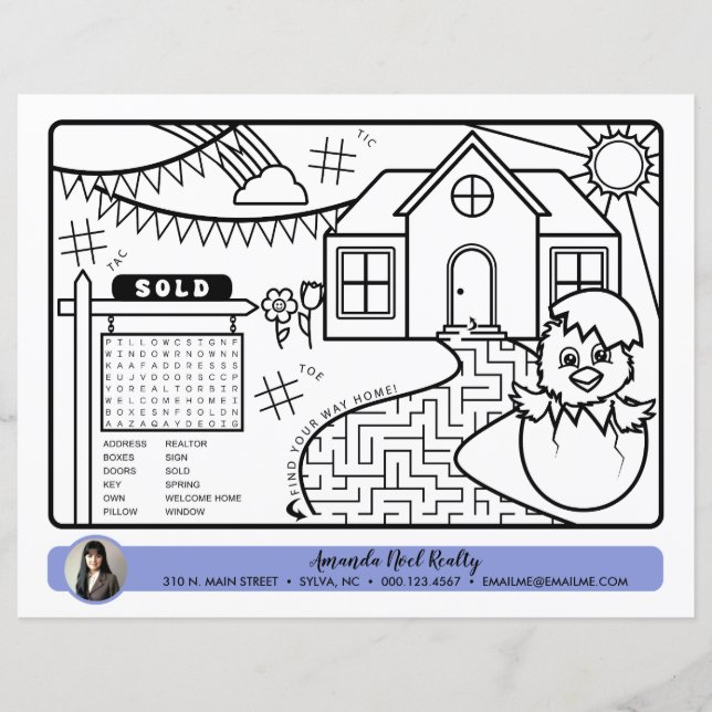 page d'activité open house du royaume du printemps (Devant)