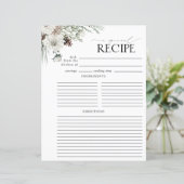 Page de Classeur de recette Fête des mariées flora (Debout devant)