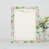 Page de conseils pour la nuptiale Pink Hydrangea d (Debout devant)