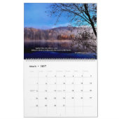 Page de dévotion du calendrier deux de l'eau (Mar 2027)