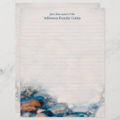 Page de garde des souvenirs de la maison de lac pe (Devant / Derrière)