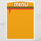 page de menu hamburger (Devant)