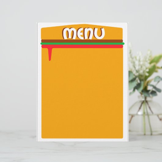 page de menu hamburger (Debout devant)