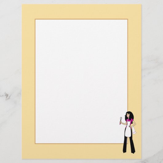 Page de recette avec bordure (Devant)