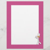 Page de recette Cute Baker Chef Art Unled Recette (Devant)