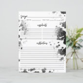 Page de recette de la Fête des mariées de la vache (Debout devant)