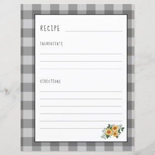 Page de recettes agricoles pour l'organisateur cla