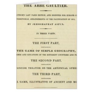 Page de titre Cours complet de géographie