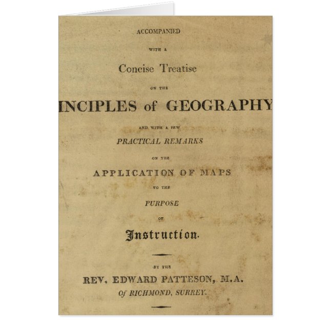 Page de titre Général & atlas classique (Devant)